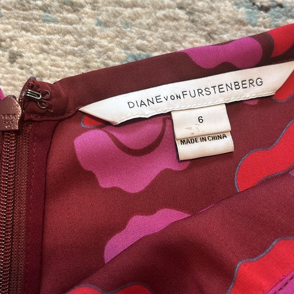 DVF Rosalita Ballet Rose Floral Silk Skirt - Picture 6 of 15